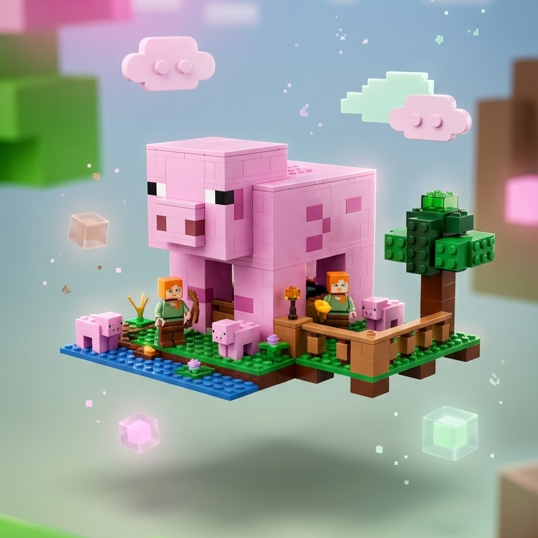 LEGO The Baby Pig House